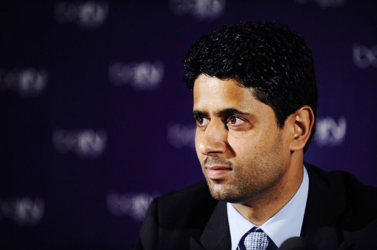 Nasser al-Khelaïfi devant BeIn Sports