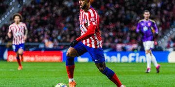 Memphis Depay of Atletico de Madrid