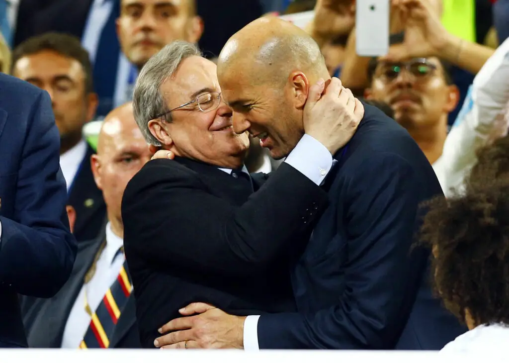 Florentino Perez,  Zinedine Zidane 