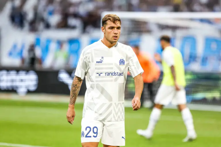 Pol Lirola avec l'OM