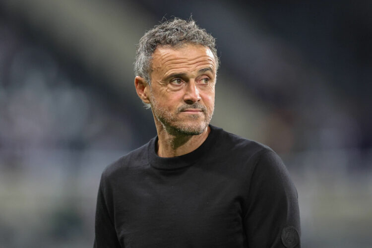 Luis Enrique n'aura pas le droit à l'erreur ce mercredi face au Milan. - Photo by Icon sport.