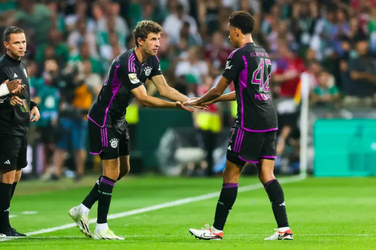 Thomas Müller devrait profiter de la blessure de Jamal Musiala pour s'offrir une nouvelle titularisation en Ligue des Champions. - Photo by Icon sport.