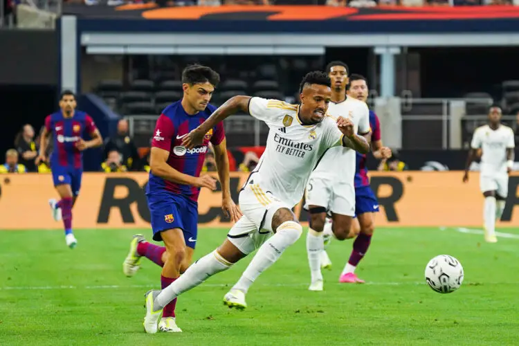 Éder Militão devrait faire son grand retour aux alentours de mars 2024. - Photo by Icon sport.