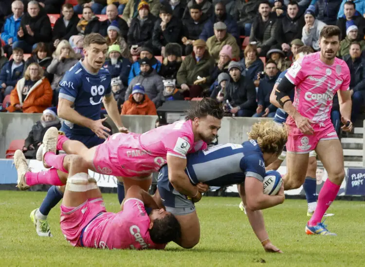 Mathieu Hirigoyen / Stade Francais - Photo by Icon sport