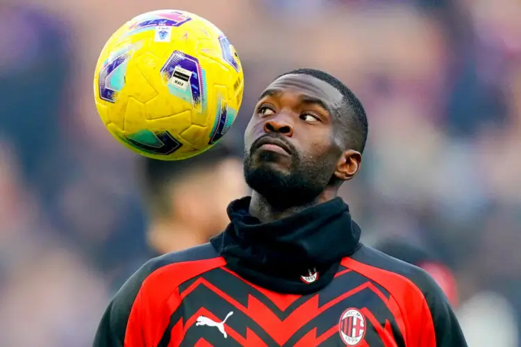 Foto Spada/LaPresse 17 dicembre 2023 - Milano, Italia - sport, calcio - Milan vs Monza - Campionato italiano di calcio Serie A TIM 2023/2024 - Stadio San Siro. Nella foto: Fikayo Tomori (AC Milan); December 17 , 2023 Milan, Italy - sport, calcio - Milan vs Monza - Italian Serie A Football Championship 2023/2024 - San Siro Stadium. In the pic: Fikayo Tomori (AC Milan); - Photo by Icon sport