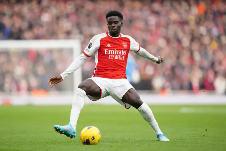 Bukayo Saka (Photo by Icon Sport)