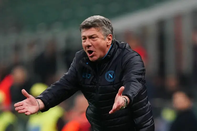 walter mazzarri (SSC Napoli). LaPresse / Icon Sport