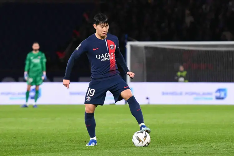 Lee KANG-IN of FC Paris Saint-Germain (Photo by Philippe Lecoeur/FEP/Icon Sport)