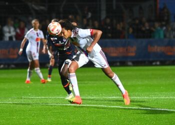 Wendy Renard avec le maillot lyonnais (Photo by Alexandre Dimou/Alexpress/Icon Sport)