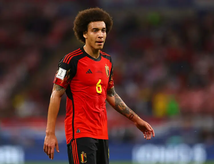 Axel Witsel fait son retour avec les Diables Rouges Picture credit: David Klein / Sportimage - Photo by Icon sport