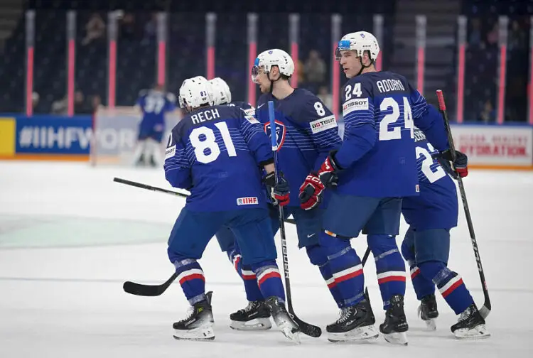 Equipe de France de hockey sur glace
(Photo by Icon Sport)