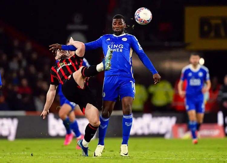 Kelechi Iheanacho avec Leicester Picture date: Tuesday February 27, 2024.   - Photo by Icon Sport