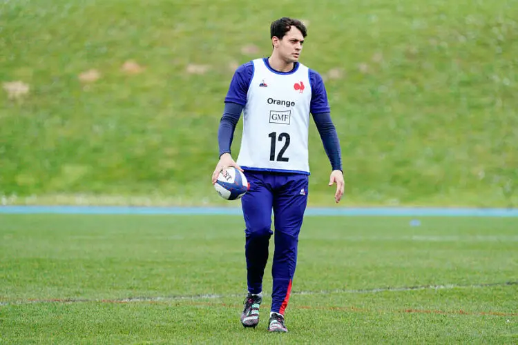 Antoine Frisch of France during the France training session at Centre National de Rugby on March 13, 2024 in Marcoussis, France.(Photo by Dave Winter/Icon Sport)   - Photo by Icon Sport