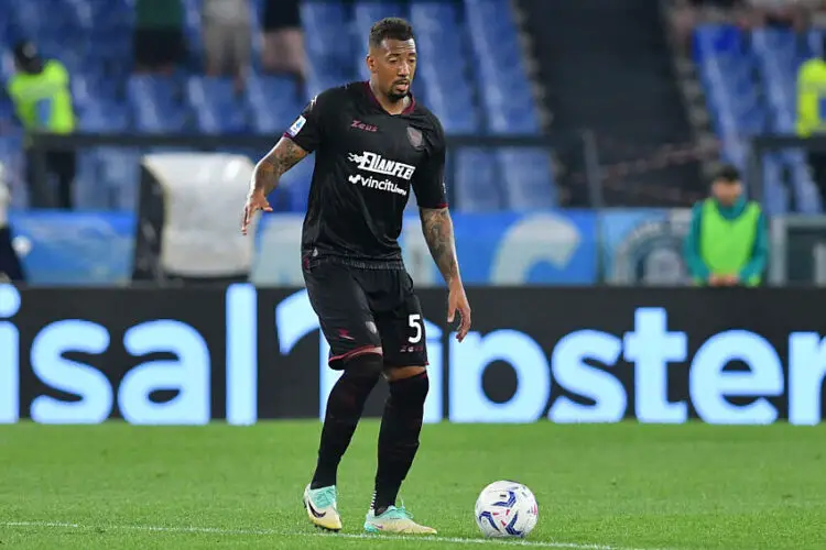 The Salernitana player Jerome Boateng during the match Lazio v Salernitana at the Stadio Olimpico. Rome (Italy), April 12th, 2024 (Photo by Massimo Insabato/Mondadori Portfolio/Sipa USA)   - Photo by Icon Sport