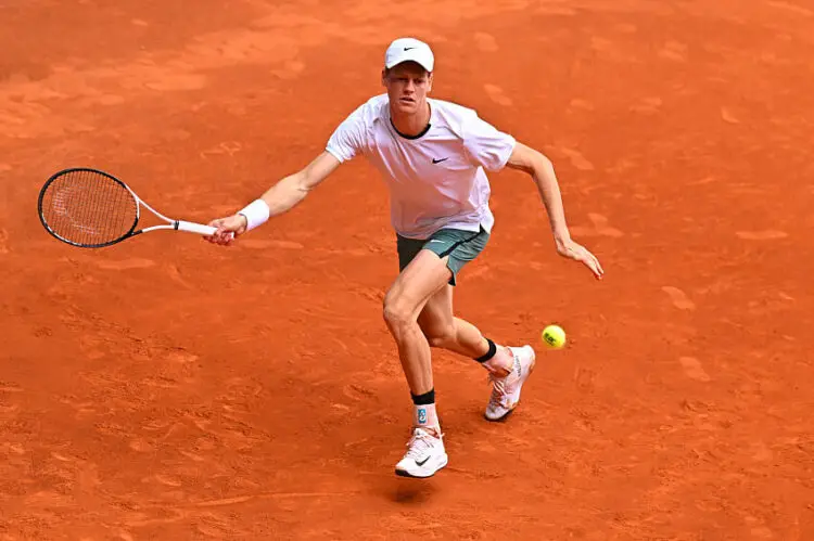 Jannik Sinner (ITA) durant son quatrième match lors du tournoi de Madrid - Photo by Icon Sport