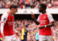 Kai Havertz et Bukayo Saka
(Photo by Icon Sport)