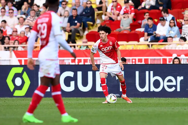 21 Maghnes AKLIOUCHE (asm) during the Ligue 1 Uber Eats match between Monaco and Clermont at Stade Louis II on May 4, 2024 in Monaco, Monaco.(Photo by Philippe Lecoeur/FEP/Icon Sport)   - Photo by Icon Sport