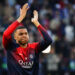 Paris Saint-Germain’s forward Kylian Mbappe warms up before the UEFA Champions League semi-final football match between Paris Saint-Germain and Borussia Dortmund at the Parc des Princes stadium in Paris on May 7, 2024. Photo by Firas Abdullah/ABACAPRESS.COM   - Photo by Icon Sport