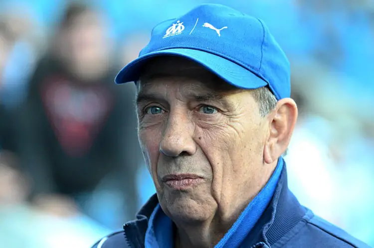 Jean-Louis GASSET (Entraîneur Olympique de Marseille) - Photo by Icon Sport