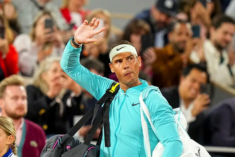 Rafael NADAL of Spain during the Day 2 of Roland Garros at Roland Garros on May 27, 2024 in Paris, France. (Photo by Hugo Pfeiffer/Icon Sport)   - Photo by Icon Sport