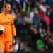 8691878 25.05.2024 FC Krasnodar's goalkeeper Matvey Safonov holds the ball during the Russian Premier-League soccer match between Dynamo Moscow and Krasnodar, in Krasnodar, Russia. Alexey Filippov / Sputnik   - Photo by Icon Sport