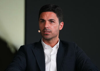 Mikel  Arteta  during the Kafd Globe Soccer Awards Europe Edition - Cala di Volpe ,Costa Smeralda , Sardinia . Italy - Tuesday 28 May , 2024. Sport - Soccer . (Photo by Spada/LaPresse)   - Photo by Icon Sport