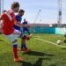 Les anciens footballeurs Dmitri Sychev, David Trezeguet, Robert Pires, Gianluca Zambrotta and Alexander Filimonov - Photo by Icon Sport