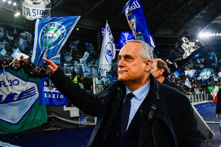 Claudio Lotito (Président de la Lazio Rome) - Photo by Icon Sport