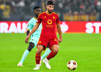 Houssem Aouar (AS Roma) - Photo by Icon Sport