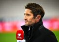Bixente LIZARAZU, journalist of TF1 after the UEFA Euro 2024, qualifications match between France and Gibraltar at Allianz Riviera on November 18, 2023 in Nice, France. (Photo by Anthony Dibon/Icon Sport)   - Photo by Icon Sport
