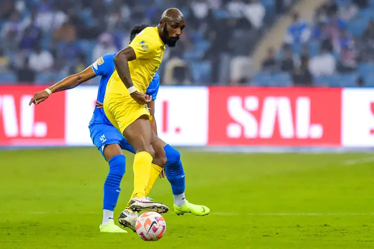 Seko Fofana avec Al-Nassr (Photo by Khalid Alhaj)   - Photo by Icon Sport