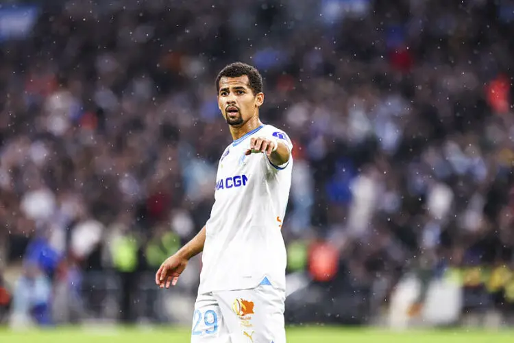 Iliman Ndiaye avec l'OM - Photo by Icon Sport