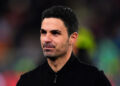 Arsenal manager Mikel Arteta during the Premier League match at Molineux Stadium, Wolverhampton. Picture date: Saturday April 20, 2024. Photo by Icon sport   - Photo by Icon Sport