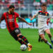 Theo Hernandez of AC Milan seen in action during Serie A 2023/24 football match between AC Milan and Genoa CFC at San Siro Stadium, Milan, Italy on May 05, 2024   - Photo by Icon Sport