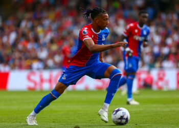 Michael Olise of Crystal Palace during the Premier League match at Selhurst Park, London Picture by Lucy Copsey/Focus Images Ltd 07535 031661 19/05/2024   - Photo by Icon Sport
