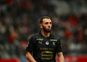 Amine GOUIRI of Stade Rennais FC during the Ligue 1 Uber Eats match between Reims and Rennes at Stade Auguste Delaune on May 19, 2024 in Reims, France.(Photo by Baptiste Fernandez/Icon Sport)   - Photo by Icon Sport
