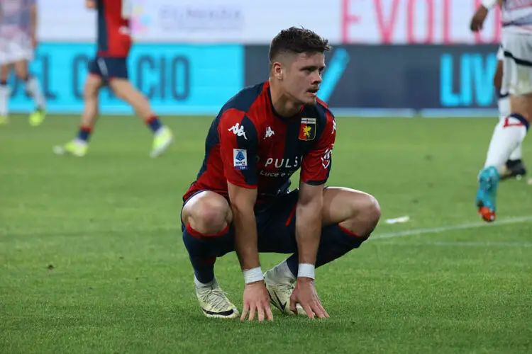 24/05/2024 Serie A, Stadio Luigi Ferraris, Genova, Genoa - Bologna, in the photo: delusion Vitinha during the Italian soccer Serie A match Genoa CFC vs Bologna FC on May 24, 2024 at the Luigi Ferraris stadium in Genoa, Italy (Photo by Gabriele Siri/LiveMedia)   - Photo by Icon Sport