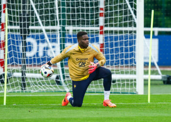 Brice SAMBA  during the training session of France team at INF Clairefontaine on June 1 2024 in Paris, France.(Photo by Loic Baratoux/FEP/Icon Sport)   - Photo by Icon Sport