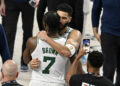 Jayson Tatum et Jaylen Brown (Boston Celtics) - Photo by Icon Sport