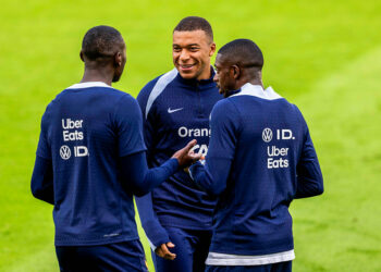 Mbappé avec l'Équipe de France   - Photo by Icon Sport