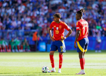 Lamine Yamal et Nico Williams avec l'Espagne à l'Euro 2024 - Photo by Icon Sport