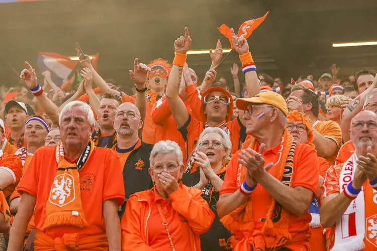 Les fans néerlandais à l'Euro 2024 - Photo by Icon Sport