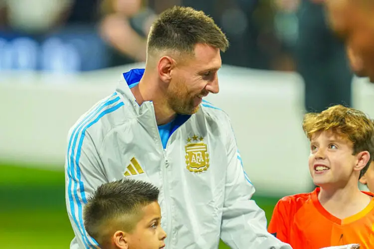 Lionel Messi avec l'Argentine - Photo by Icon Sport