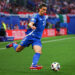 24 June 2024, Saxony, Leipzig: Soccer, UEFA Euro 2024, European Championship, Croatia - Italy, Preliminary round, Group B, Matchday 3, Leipzig Arena, Italy's Riccardo Calafiori in action. Photo: Jan Woitas/dpa   - Photo by Icon Sport