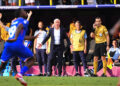 Didier Deschamps avec les Bleus - Photo by Icon Sport