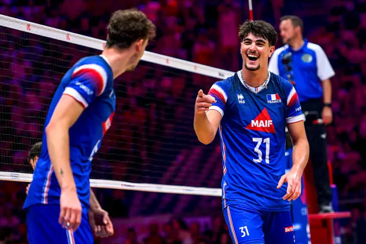 France volley (Photo by Icon Sport)