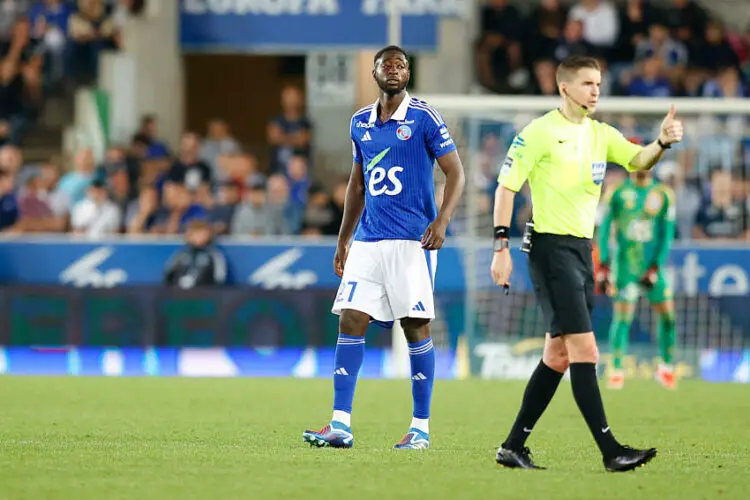 Ibrahima SISSOKO of RC Strasbourg