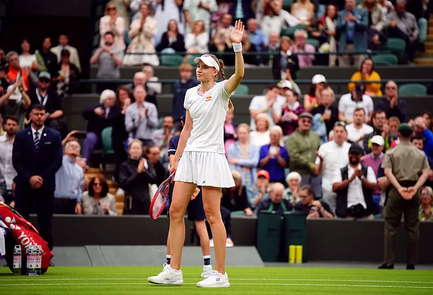 Wimbledon F : Elena Rybakina au rendez-vous des quarts de finale