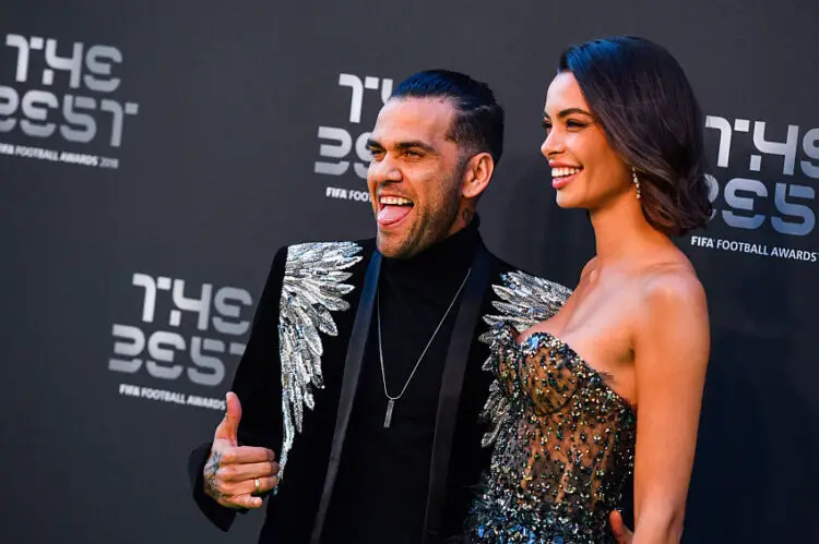 Dani Alves et Joana Sanz - Icon Sport