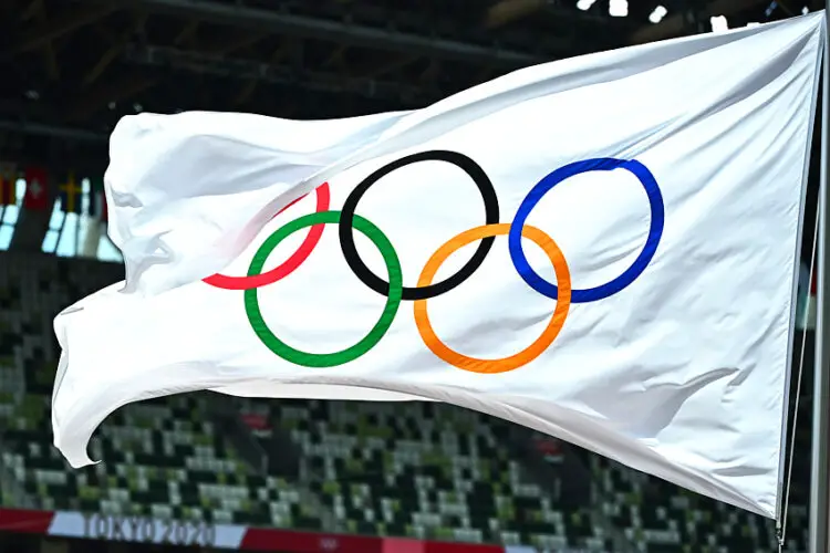 Drapeau Jeux Olympiques (Photo by Icon Sport)